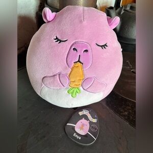 Squishmallows Enya 8” Capybara Plush Stuffed Animal 2024 Spring Easter